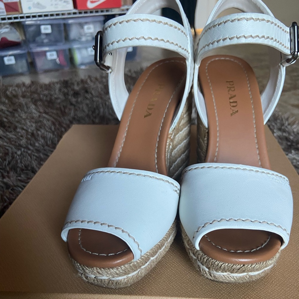 PRADA Espadrille | Size 39 | Cream